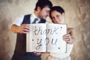 Creative Wedding Thank You