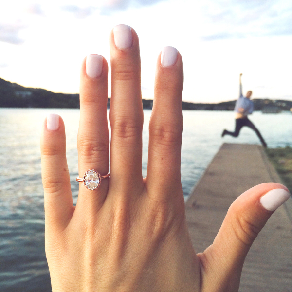 engagement - a dandy pear
