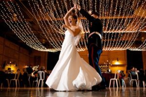 enjoying your own wedding day