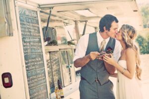 food trucks at weddings