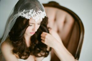 juliet cap veil - la belle