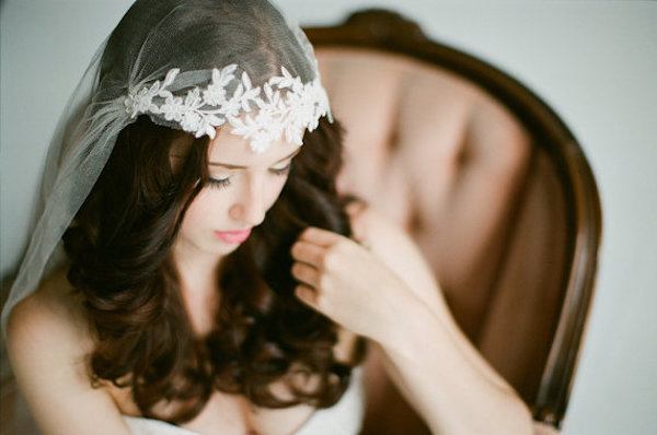 juliet cap veil - la belle