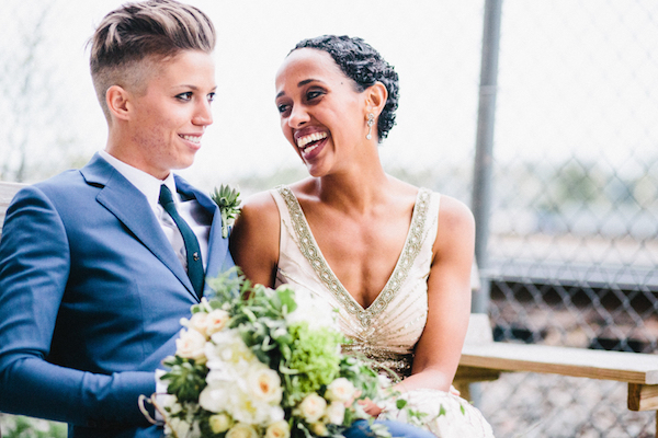 lesbian wedding - i love you too weddings